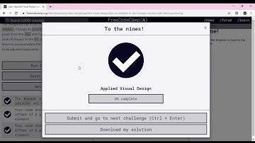 Learn Applied Visual Design  Lock an Element to the Browser Window with Fixed Positioning   freeCode