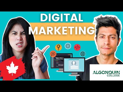 Algonquin College: Running a DIGITAL MARKETING BUSINESS as INTERNATIONAL STUDENT in Canada