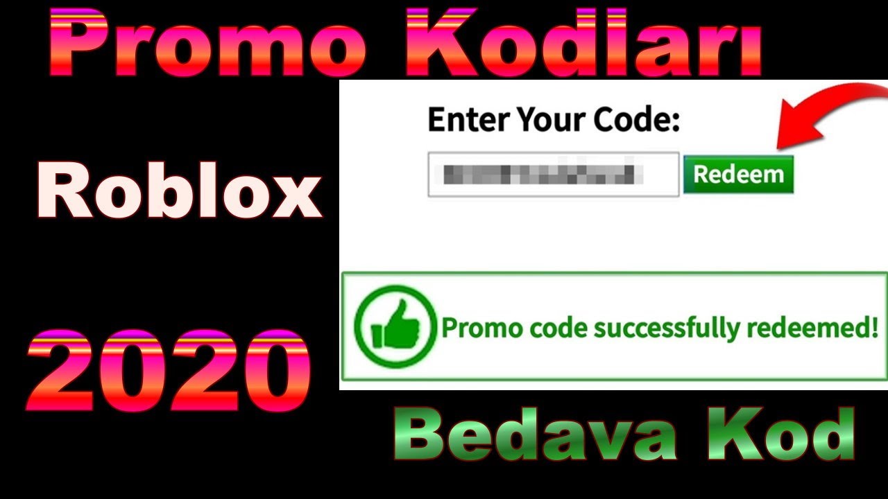 Ucretsiz Promo Kodlari 2020 Bedava Promosyon Kodlari Roblox Kodlari Youtube - roblox robux kodları