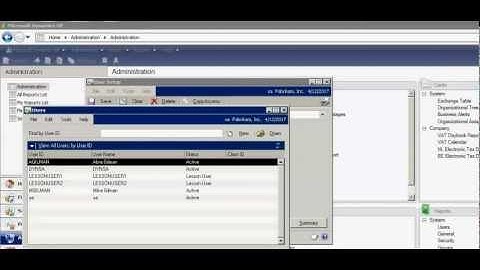 GP2013 User Setup Screen