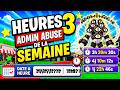 HEURES 3 Admin Abuse de la Semaine Steal the Brainrot