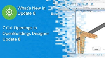 07 Cut Openings in OpenBuildings Designer Update 8