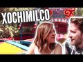 Un día con Nosotros Visitando XOCHIMILCO en México! Amuzkis vlogs
