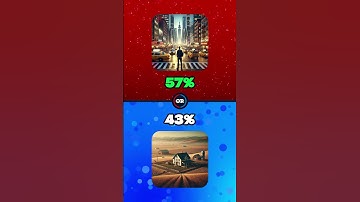 Move to a new place ✈️ #wouldyourather #quiz #game #fyp #challenge #gigachad #sigma