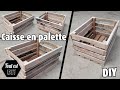 Fabriquer une petite caisse en palette