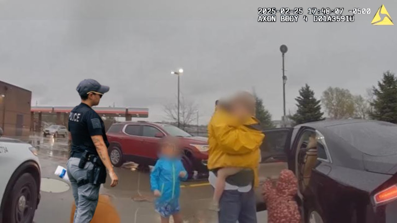 Police Rescue 4 Children Left In The Rain After Drunk Mother Collapsed ...