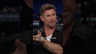 #ChrisHemsworth answers #HalleBerry question about #Avengers: #Doomsday 👀 #MCU