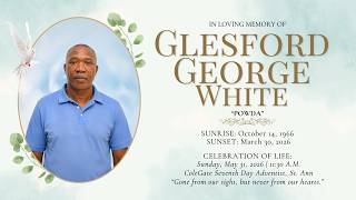 In Loving Memory of Glesford White
