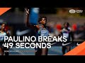 Paulino Storms To 400m World Lead Continental Tour Gold 2023 