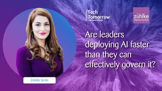 Are leaders deploying AI faster than they can effectively govern it? With Zahra Shah