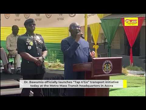 Dr Bawumia officially launches “Tap n’ Go” transport initiative at the Metro Mass Transit HQ