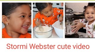 Stormi webster cuteness compilation (cooking cookies)#stormi #stormiwebster # stormicutevideos