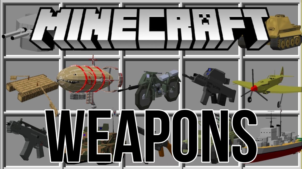 Robot about | 10 OF THE BEST WEAPON MODS IN THE HISTORY | MINECRAFT ...