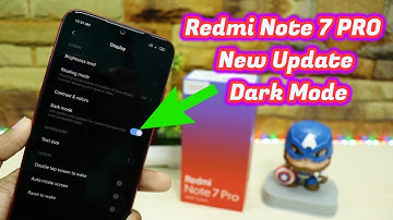 Redmi Note 7 PRO New update Dark Mode ( MIUI 10.3.7.0 Stable Update ) HINDI