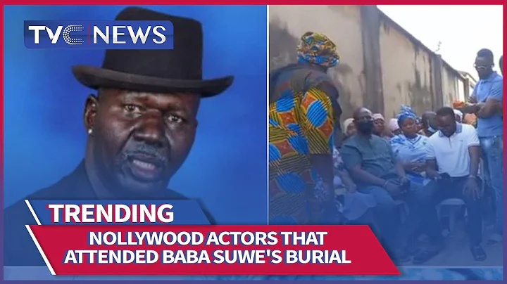 Top Yoruba Nollywood Actors At Baba Suwe's Burial