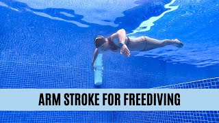 How To Do An Arm Stroke For Freediving Freediving Technique For Beginners