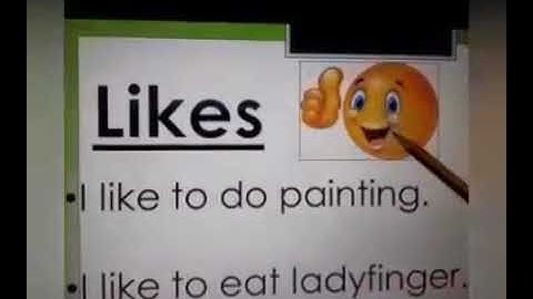 16/04/2020 - Grade 1 - EVS – This is me - Video #1