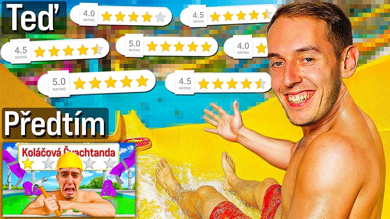 ZNOVUOTEVŘENÍ KOLÁČOVY ČVACHTANDY! 🤩 | Waterpark Simulator Livestream