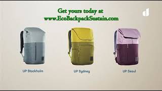 ITE 2513 | ECO-FRIENDLY BACKPACK RECYCLED PET BOTTLES 