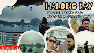 Final Day on Halong Bay Cruise + Getting to Ti Top Island | Ending of Cruise Tour