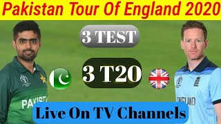 PAK v ENG 2020 || PAKISTAN VS ENGLAND LIVE STREAMING & TV CHANNEL || PAK V ENG LIVE TELECAST | BROAD