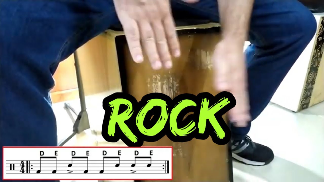 Rock no Cajon