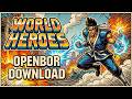 WORLD HEROES OpenBOR: Full Gameplay + Download Link!