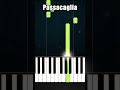 Passacaglia (Handel/Halvorsen) - BEGINNER Piano Tutorial