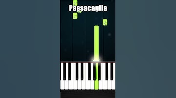 Thumbnail of Passacaglia (Handel/Halvorsen) - BEGINNER Piano Tutorial