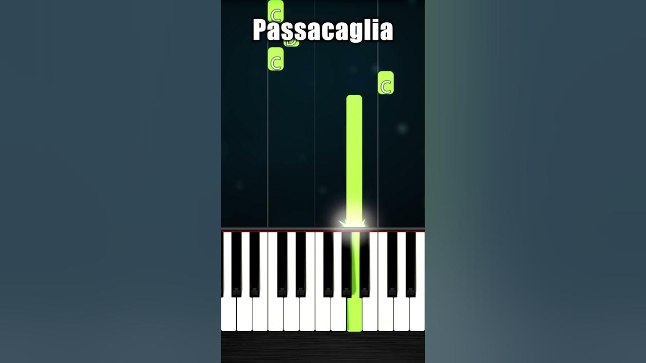 Passacaglia (Handel/Halvorsen) - BEGINNER Piano Tutorial