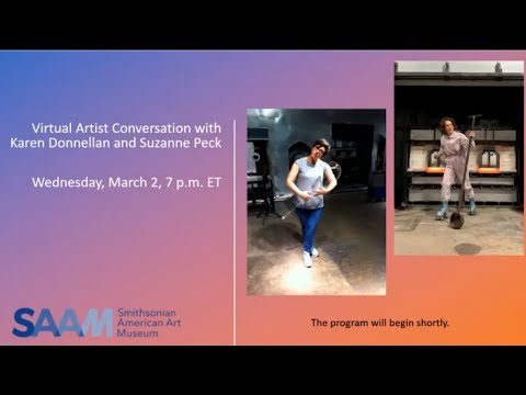 Exhale With Vigor: Artist Talk with Karen Donnellan and Suzanne Peck