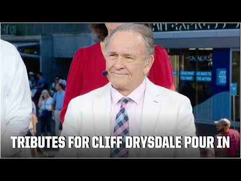 The emotional tributes to Cliff Drysdale ❤️ | US Open