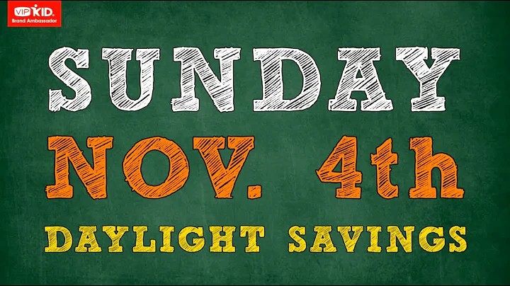 Daylight Savings Reminder | VIPKid Brand Ambassador Video