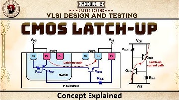 9 CMOS Latch-Up Design Explained Module 2 6th Sem VLSI ECE 2022 Scheme VTU