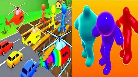 Shape Shifting|| Blob Runner|| All Levels Completed|| Android iOS Gameplay