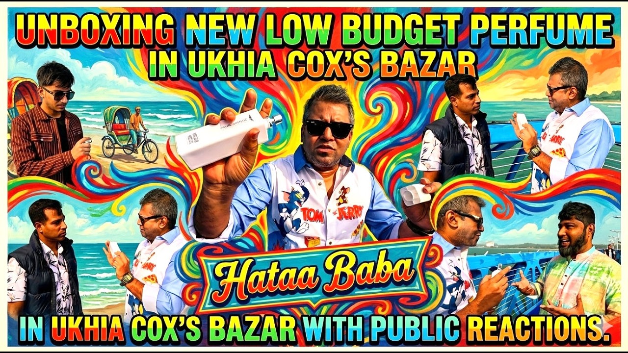 Perfume Fun in Cox,s Bazar | Hataa Baba perfume review | Cheap but good  scent |  Cox's bazar |