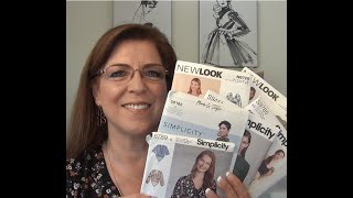 SIMPLICITY (Pattern Haul) & My make Butterick 6764 Fall Top
