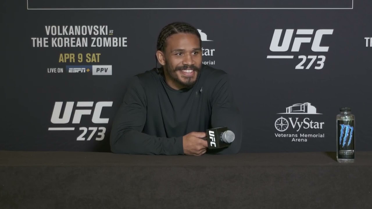 UFC 273: Volkanovski vs The Korean Zombie: Darian Weeks Media Day
