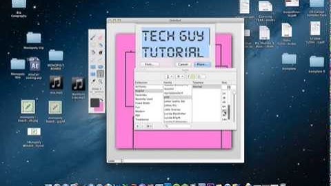 Mac Paintbrush Beginners Tutorial