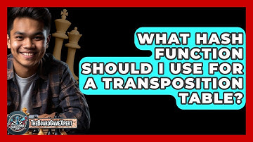 What Hash Function Should I Use For A Transposition Table? - The Board Game Xpert