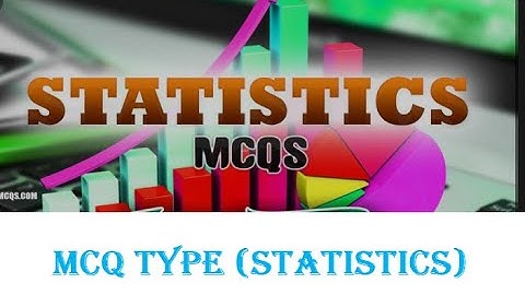 MCQ TYPE (Statistics)-For UGC/ASRB NET/SRF/JRF/ KSET/KEA/other competitive exams