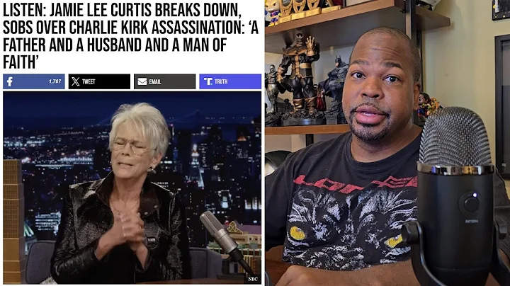 Jamie Lee Curtis Breaks Down Crying While Discussing Charlie Kirk's Assassination