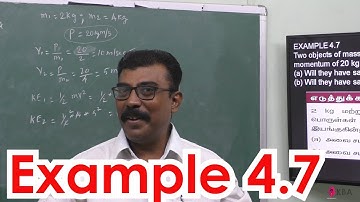 7.Physics | Work, Energy and Power | Example 4.7