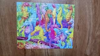 Jigsaw Puzzle # 165 - Sea Horse Puzzle (100 Piece) Master Pieces by Michael Searle 2019 screenshot 5