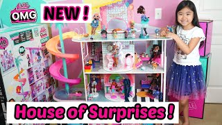 LOL Surprise OMG House Of Surprises! Full Unboxing New LOL OMG 2021 Doll House