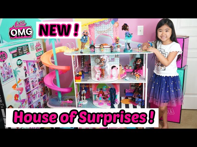 LOL Surprise OMG House Of Surprises! Full Unboxing New LOL OMG 2021 Doll  House 