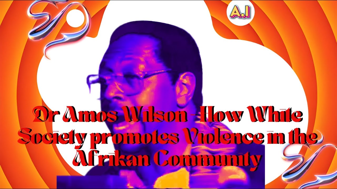 ⁣Nana Amos Wilson || How White Society Promotes Violence in the Afrikan Community