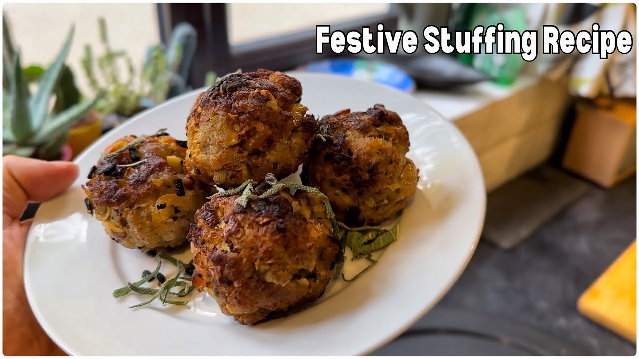 Stuffing Recipe for Christmas Chestnut and Sausage Meat YouTube