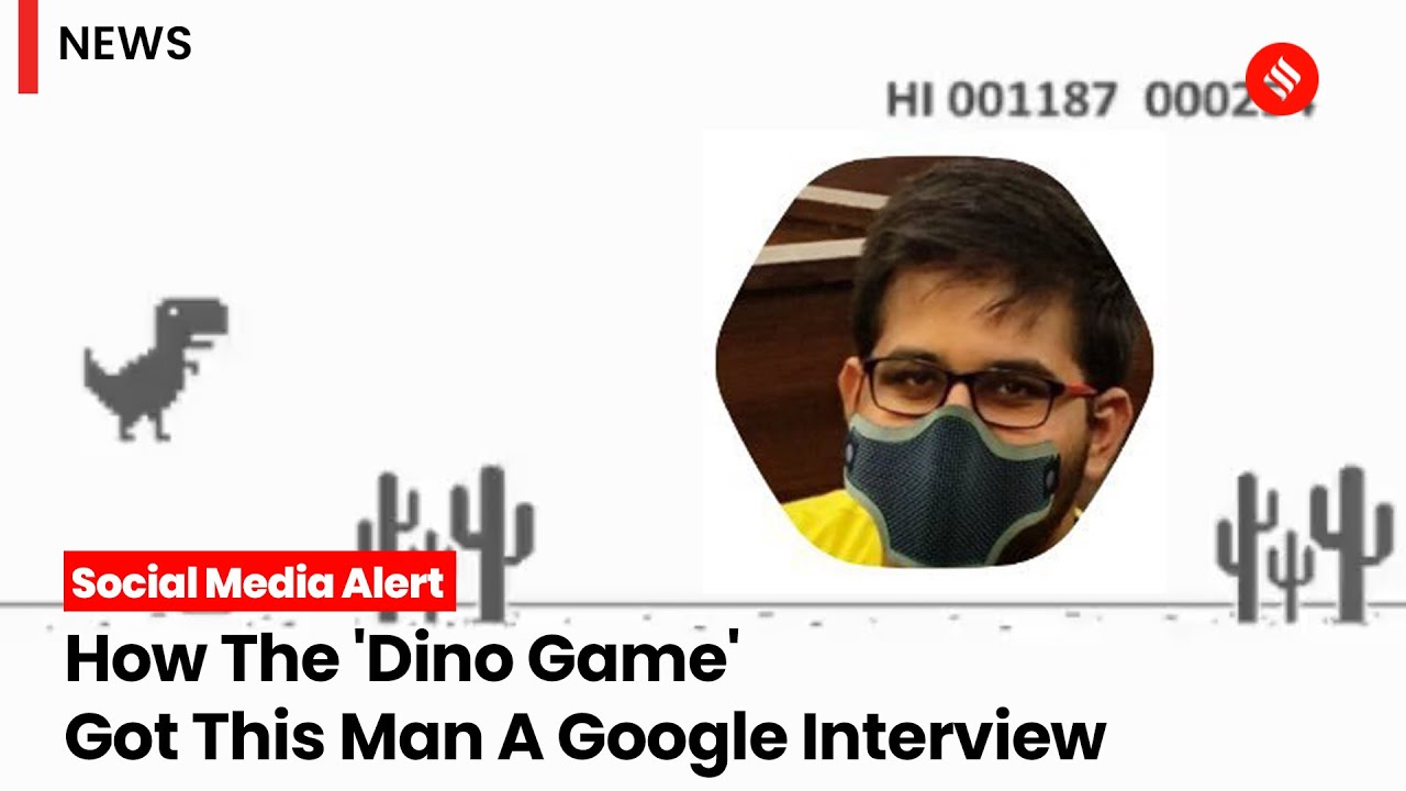 Video: Engineer Shares How Chrome Dino Game Hack Landed Him An Interview At  Google