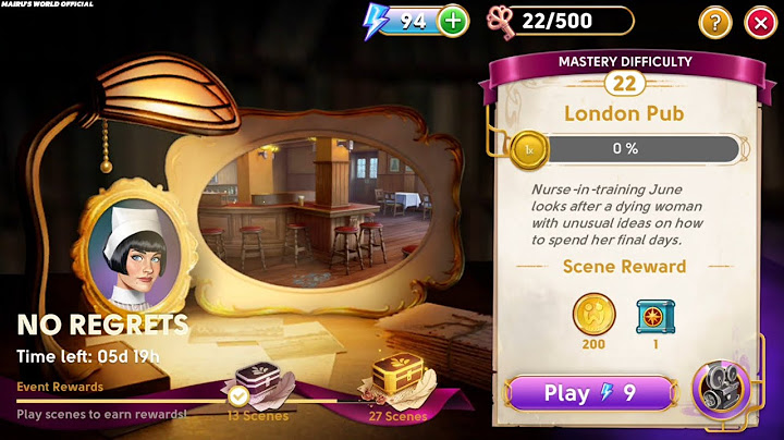 June's Journey Secrets 28 Scene 22 London Pub Silhouette Mode 4K ULTRA HD